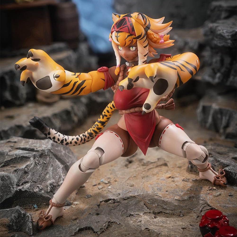 Figura de acción Tiger Girl-Garu