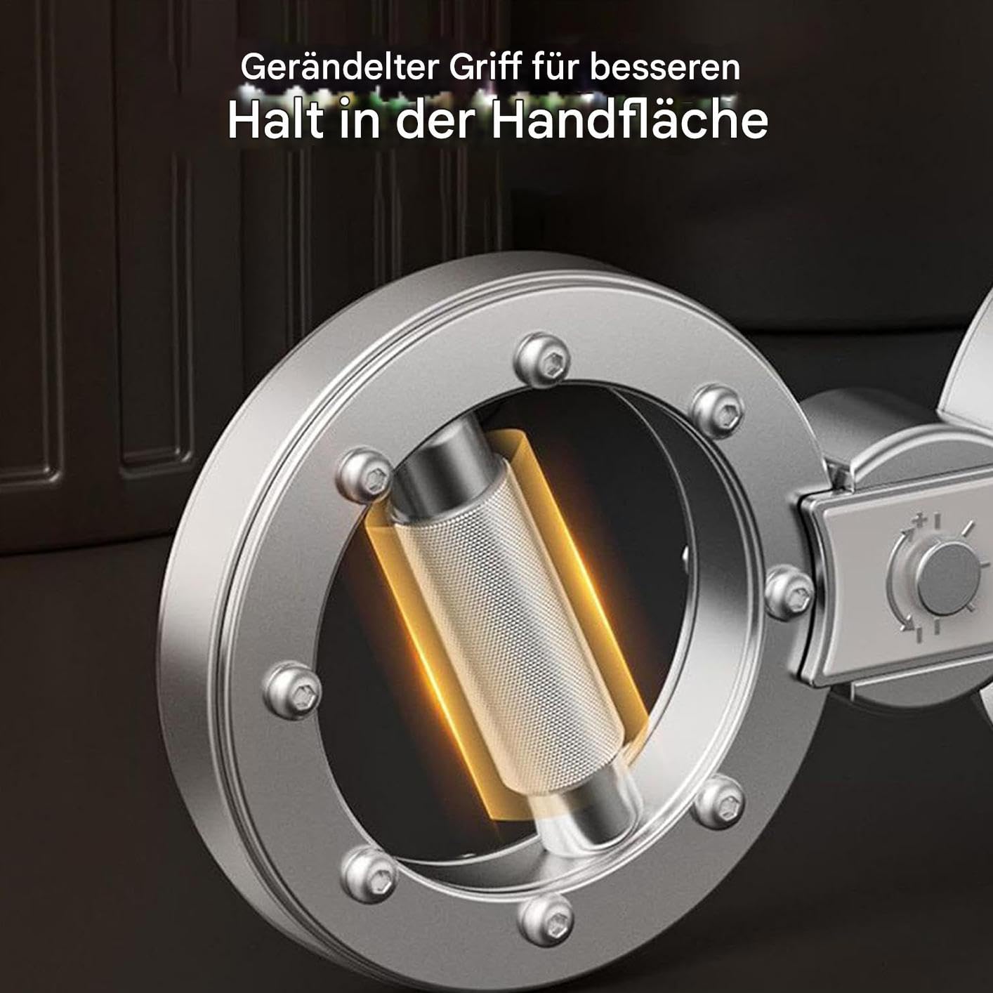 Máquina quemadora giratoria Fortalecedor Muscular con Agarre Giratorio 360 | Entrenador de fuerza de agarre 5,4 kg Ejercitador De Brazos Para Casa