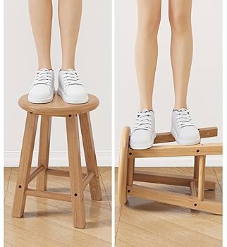 Amazon｜木製 スツール 踏み台 ミニテーブル スツール木製 木製