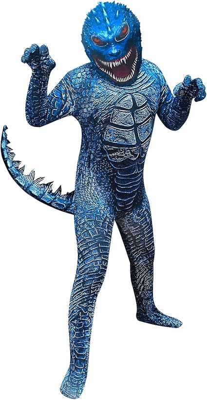 Godzilla Costume Kids, Eldrador Creatures, Kids Alien Costume, Suitable ...