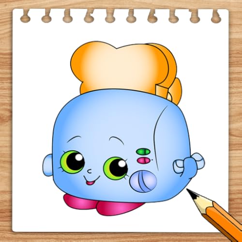 How To Draw kawaii Household Appliances Easily