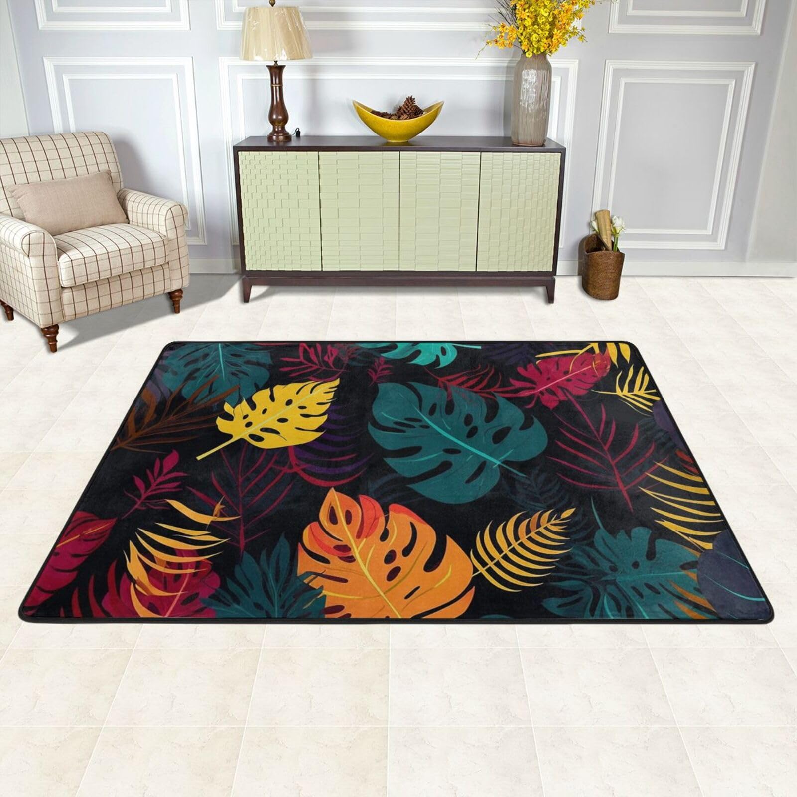 Tapis lavable antidérapant grand modèle pour cuisine et buanderie