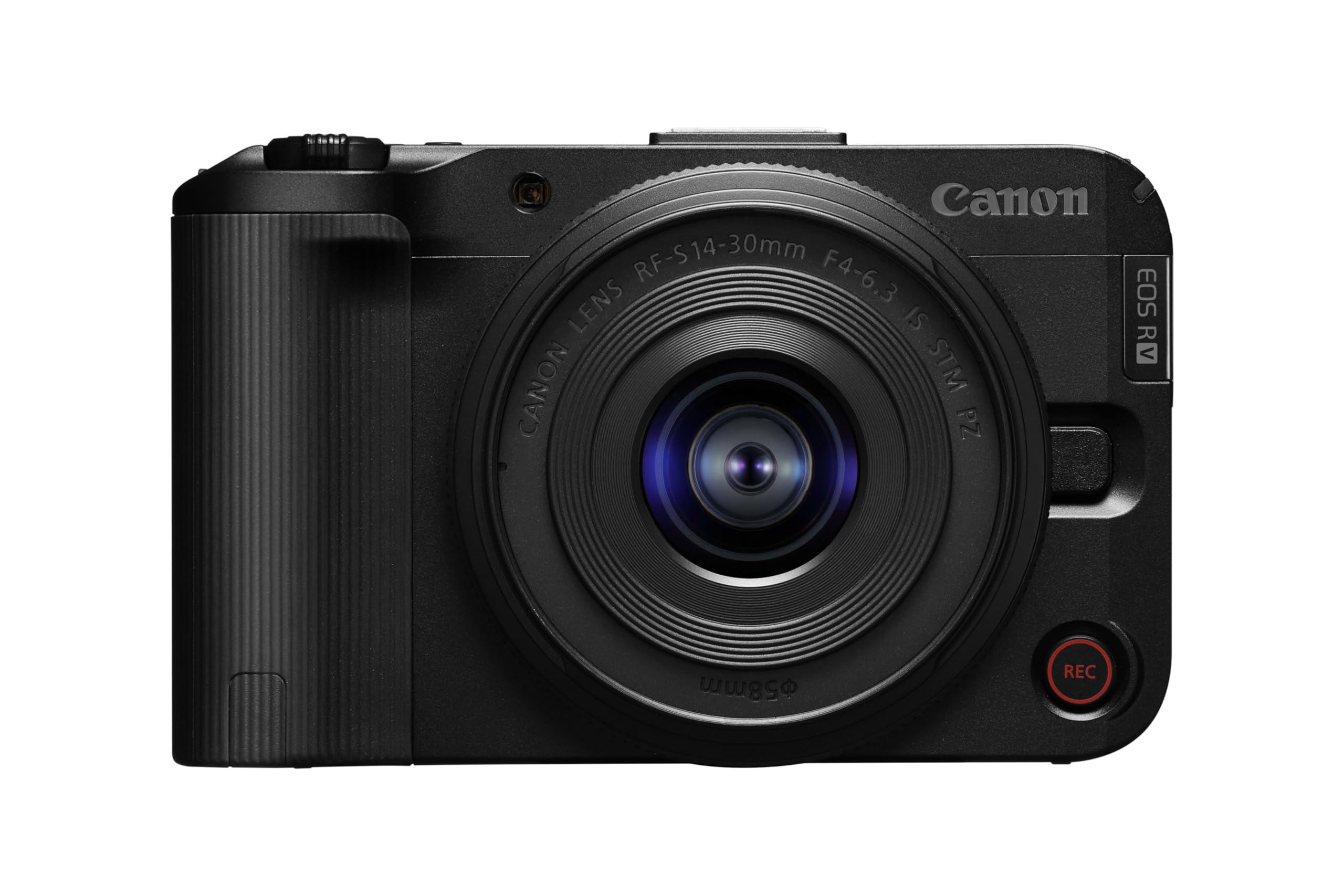 CanonEOS R50 V + RF-S 14-30mm F4-6.3 IS STM PZ - Vlogging Camera Compatible with Canon RF Lens | Content Creator Equipment for Vlogging & Travel | Bluetooth Enabled