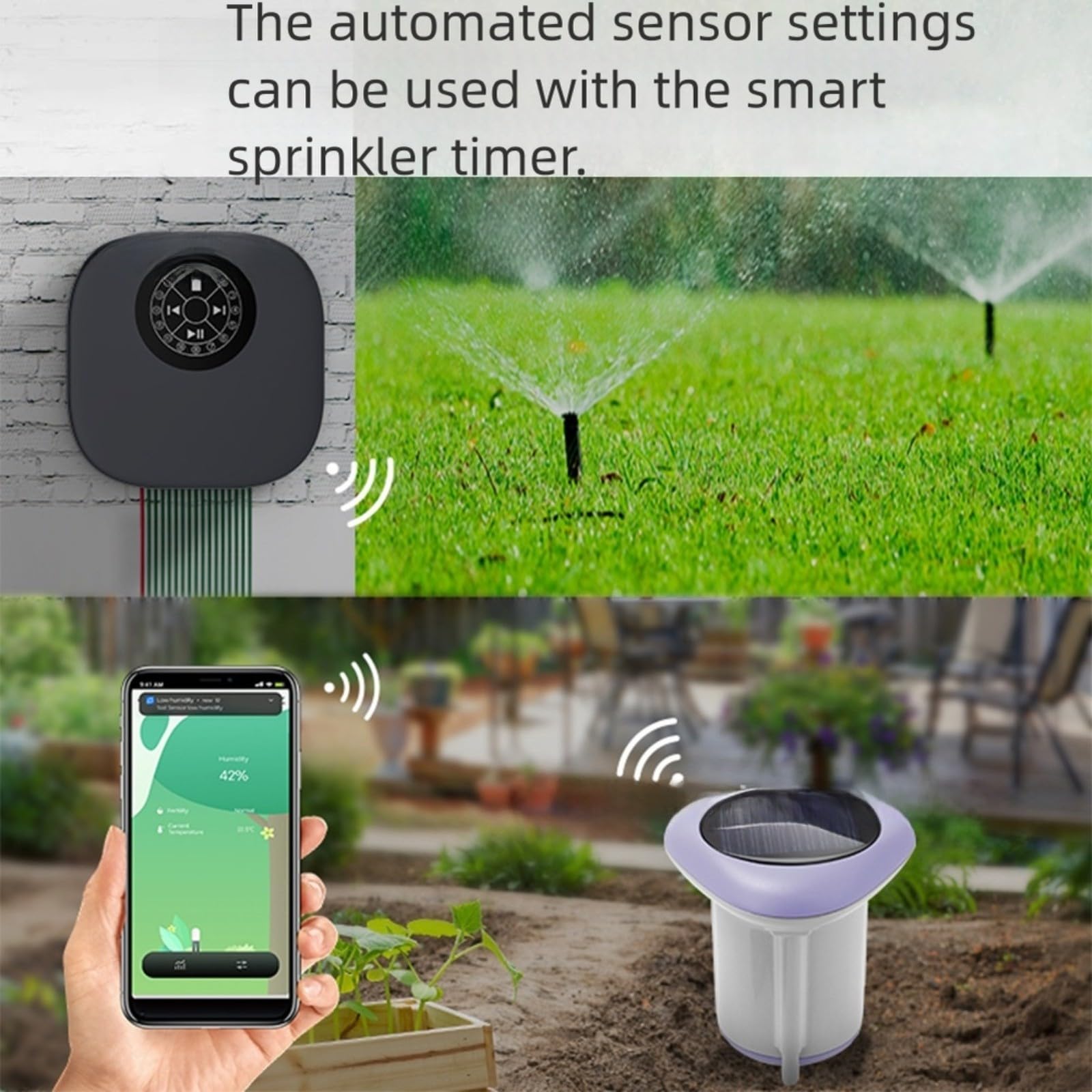 Sensore di umidità e temperatura del suolo per Tuya Smart Home