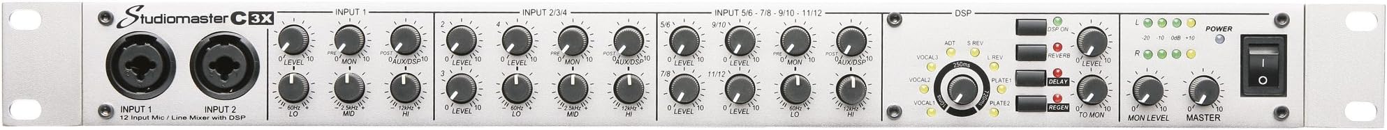 C3X 12 Input Compact Rack Mixer