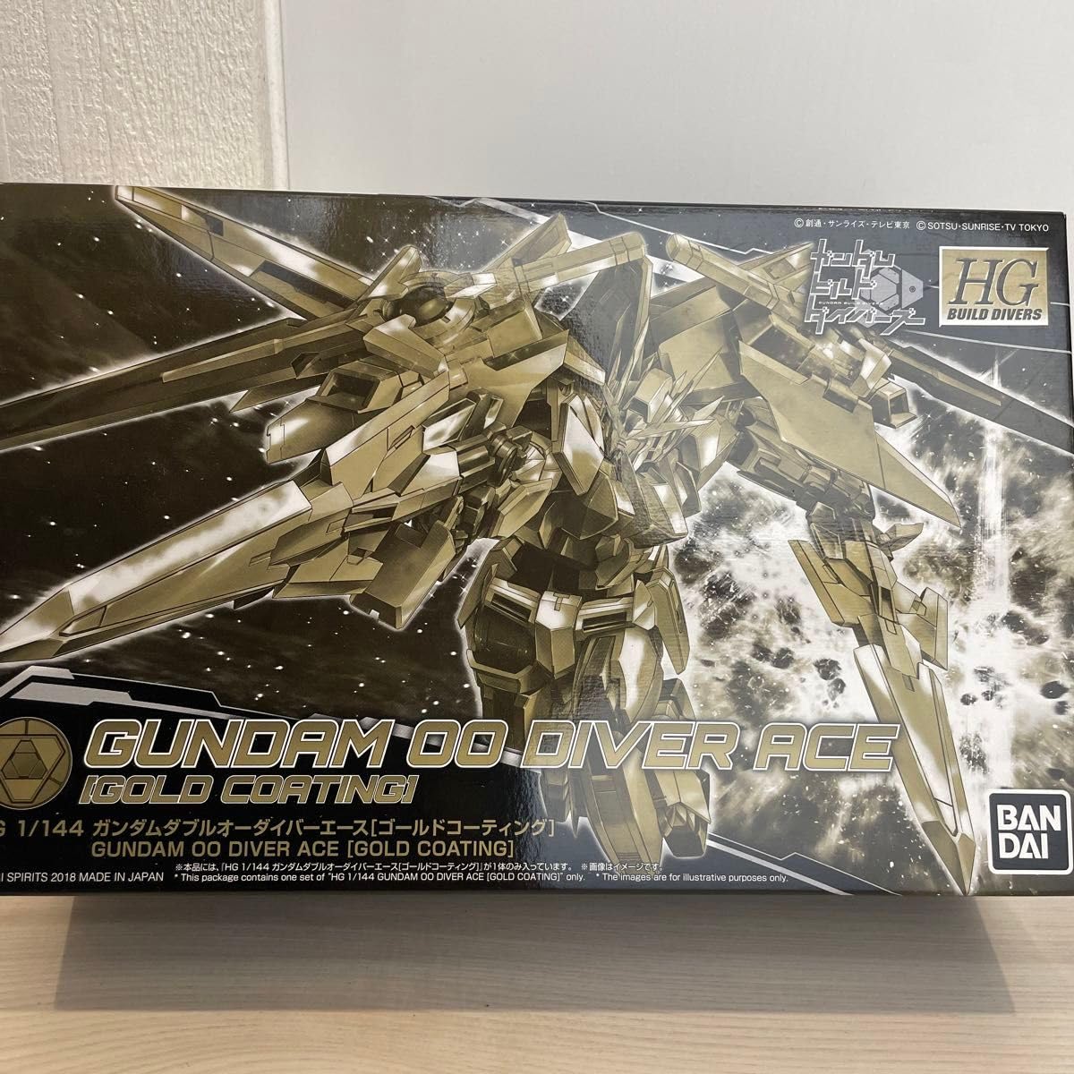 Amazon.co.jp: HG 1 144 ダブルオーダイバーエース ゴールド