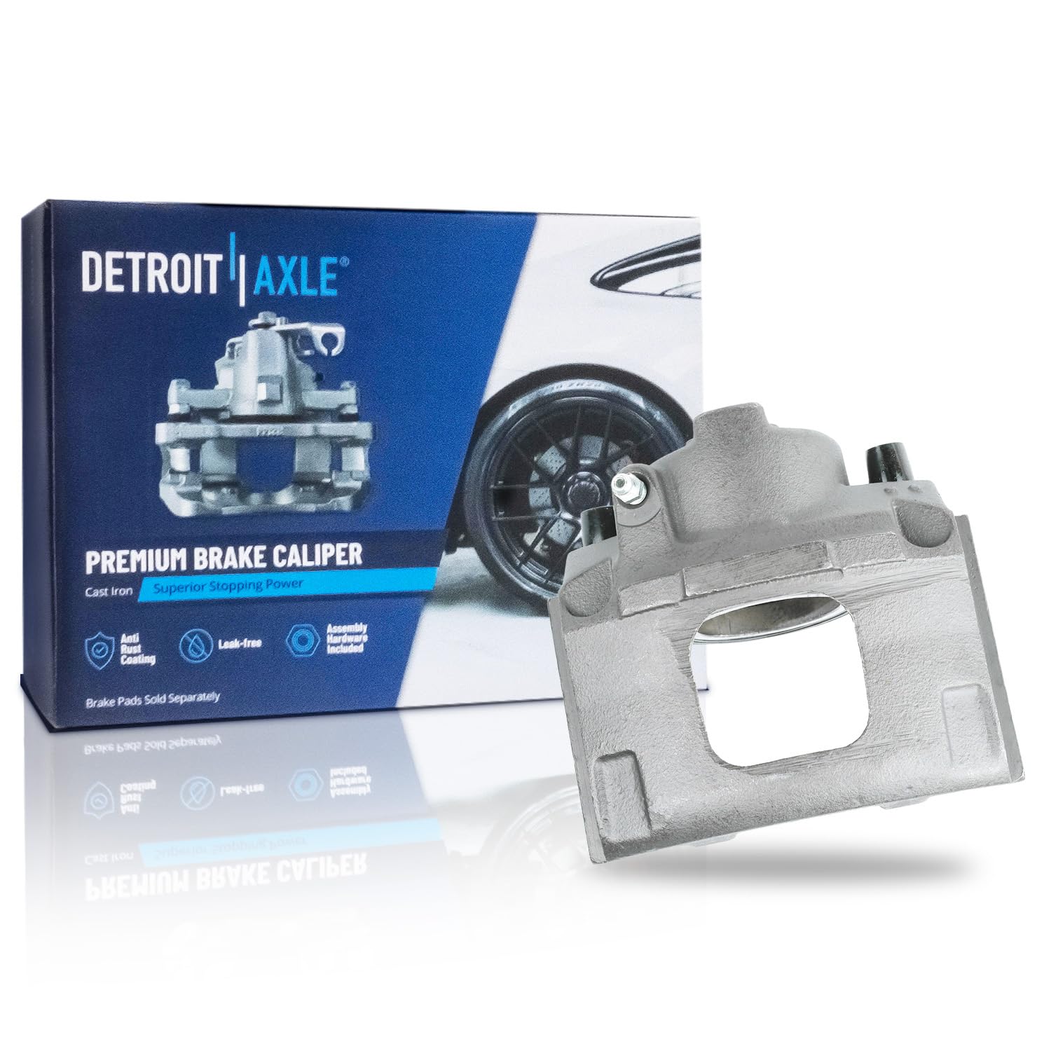 Detroit Axle - Front Right Brake Caliper for Ford 1993 Taurus, Passenger