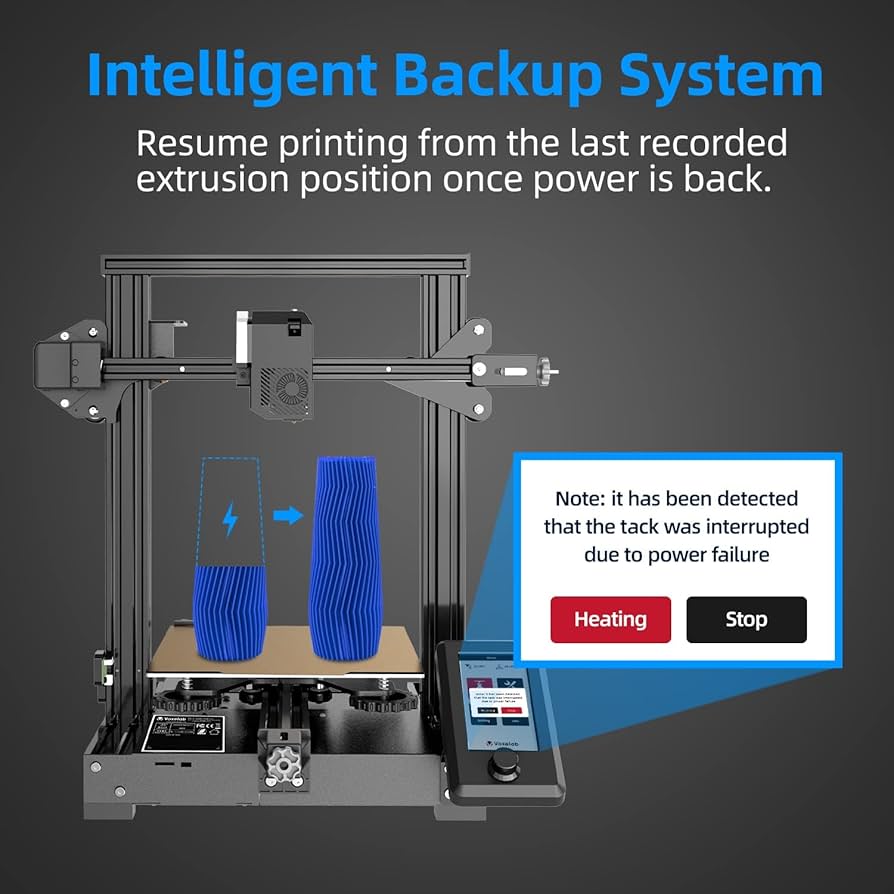 Amazon | Voxelab Aquila S2 FDM 3Dプリンター、300℃ノズル&短距離給餌