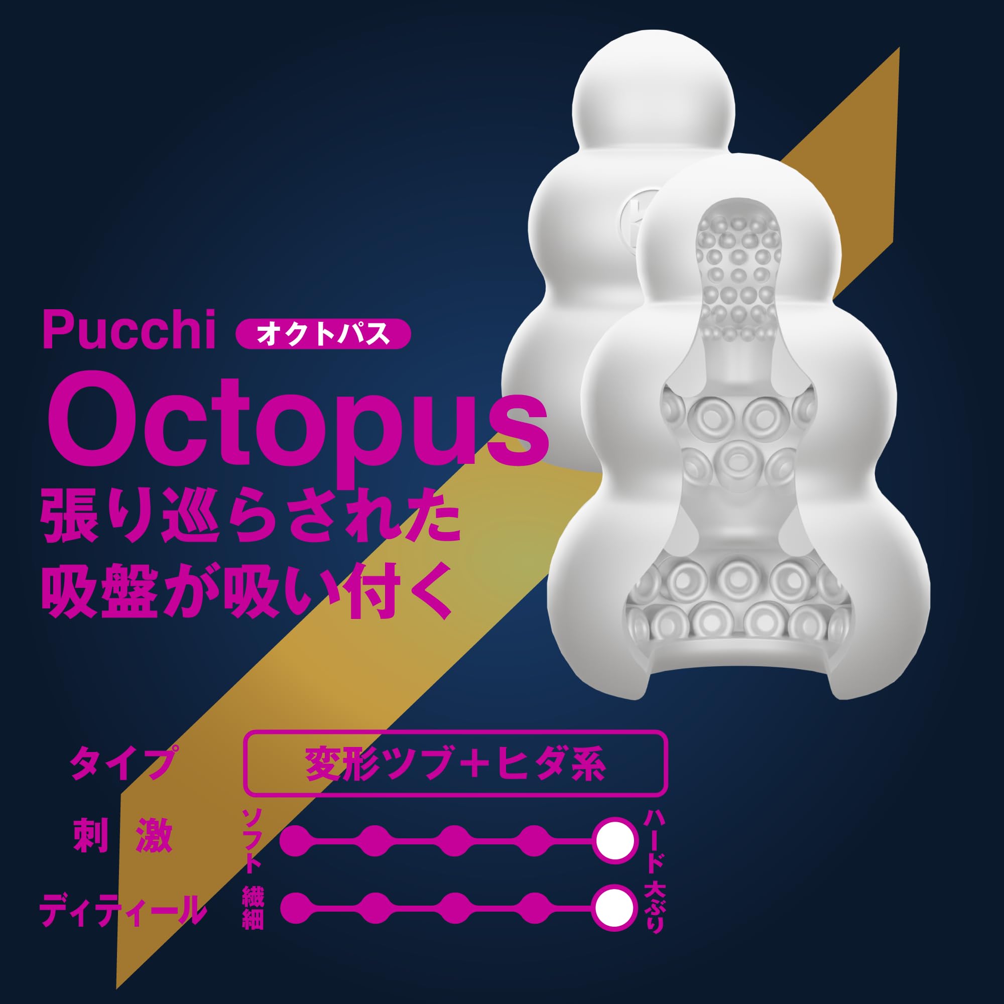 Amazon | メンズマックス プッチ プレミアム コンボ & オクトパス 2種