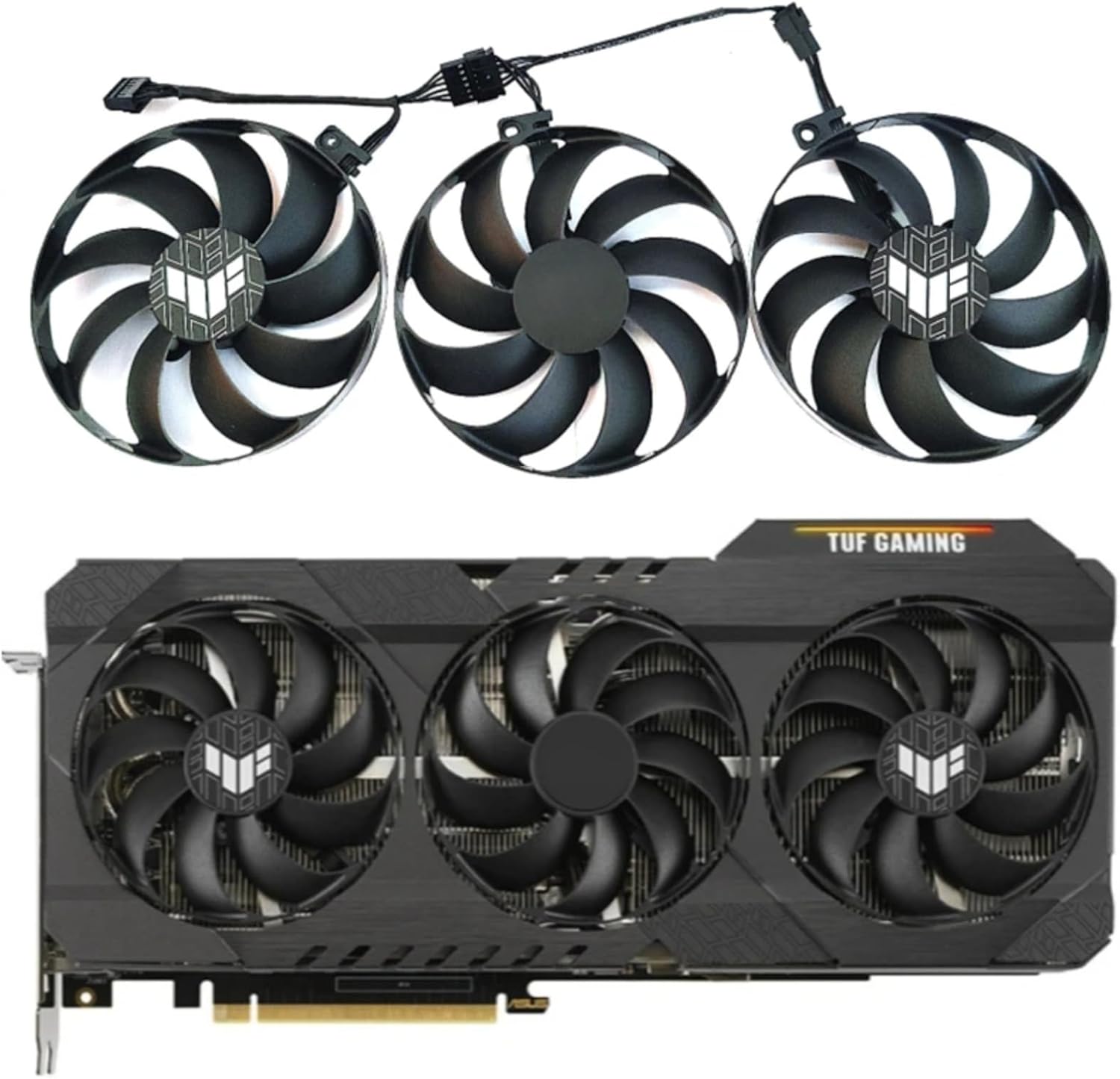 88MM 7PIN CF9010U12D RTX 3070 3080 GPU Fan for ASUS TUF RTX 3060 3060TI 3070 3070TI 3080 3090 Graphics Card Cooling Fan