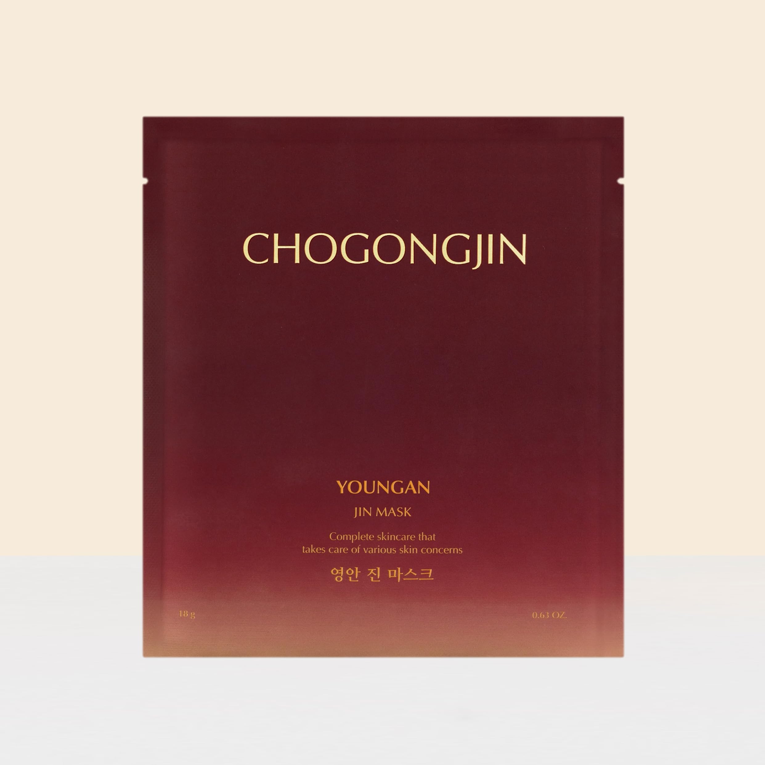 Chogongjin Youngan Jin Yaşlanma Karşıtı Yaprak Maske 25ml
