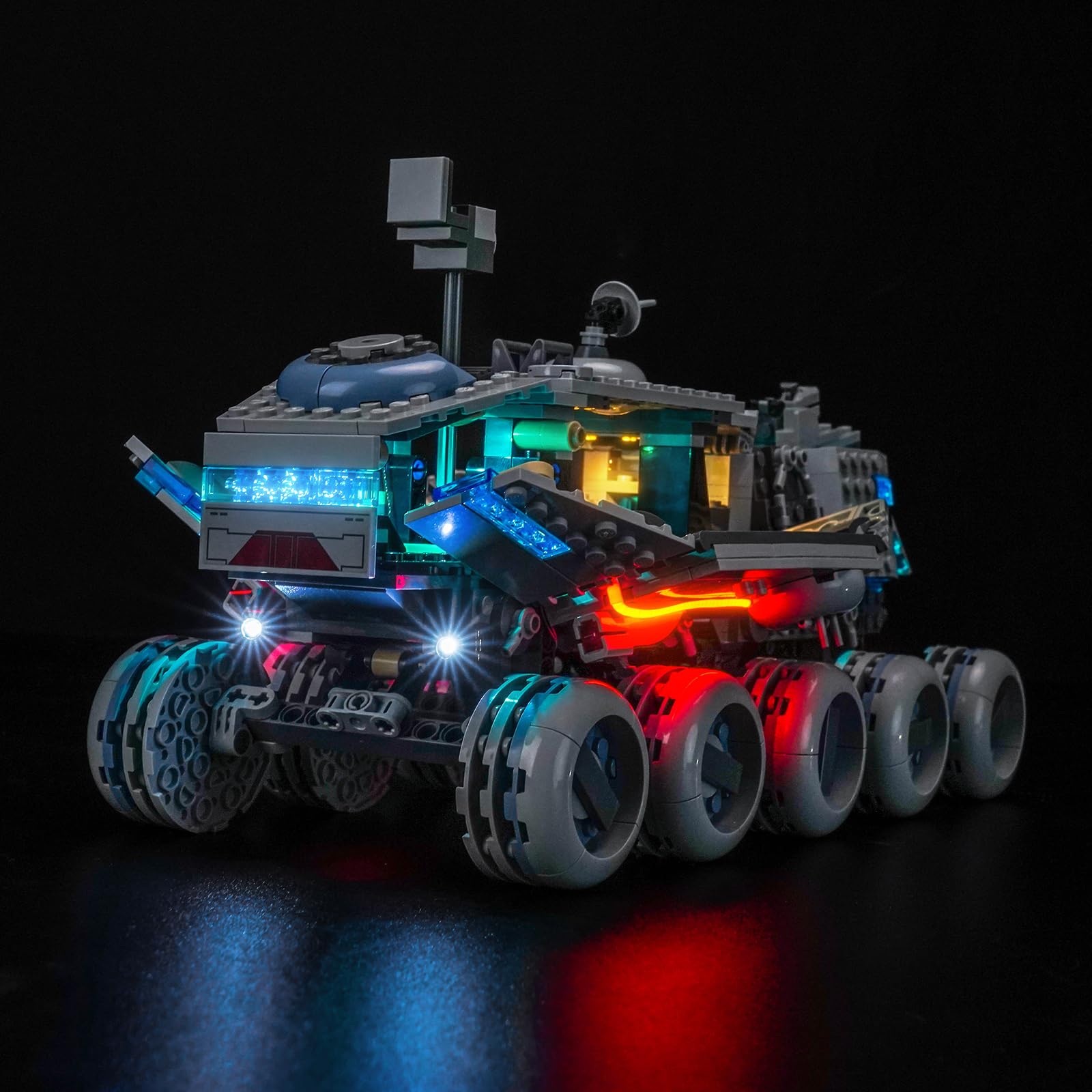 Remote Control Led Light Set Compatible with Lego Republic Juggernaut 75413 (No Model) - Image 3