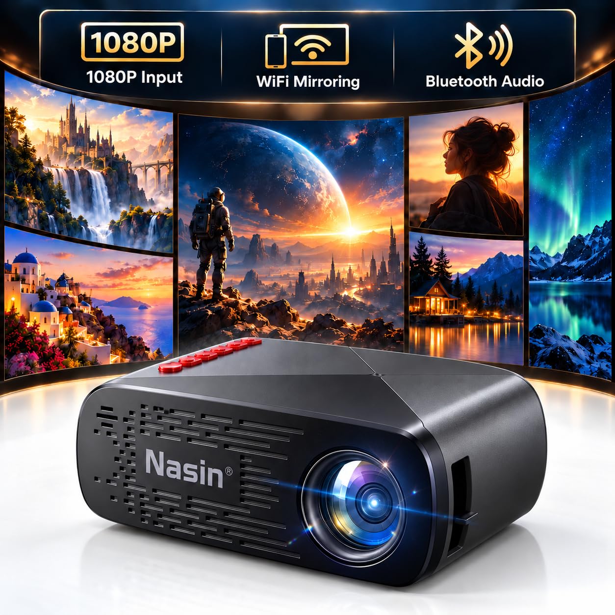 Nasin Mini Projector