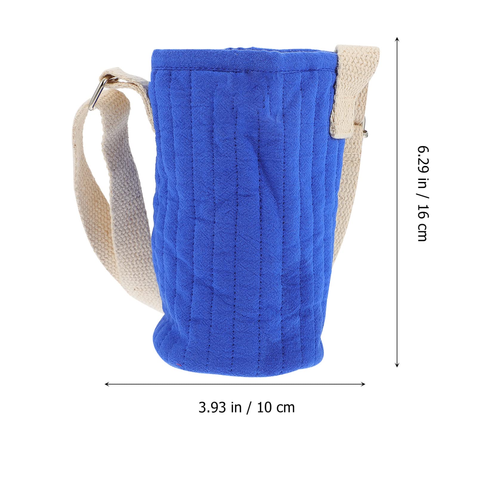 BESPORTBLE Bolsa de taza con portabotellas bolsa con asa para botella de agua water bottle botellero bolsas de viaje portavasos para niños manga de botella lienzo