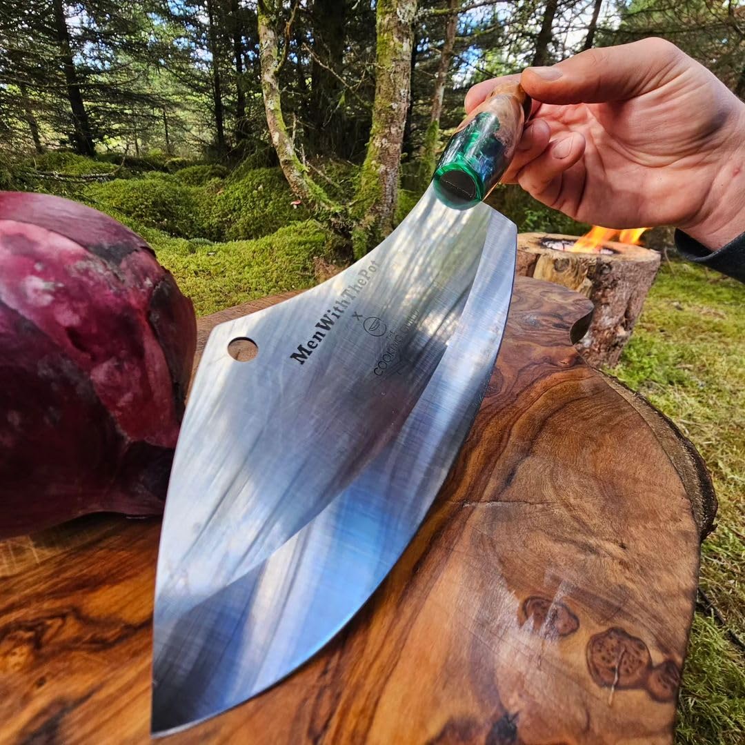 Amazon.com: The Cooking Guild x MenWithThePot - Cuchillo de