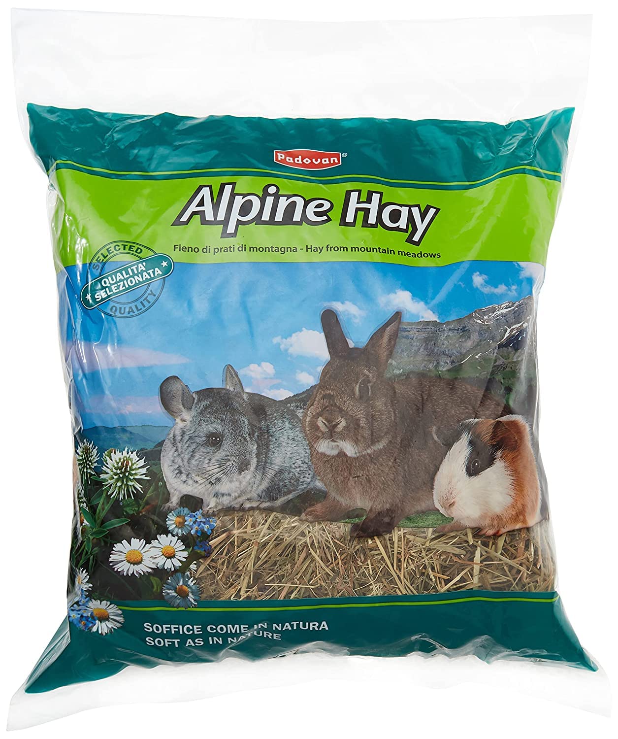 Alpine Hay, Dwarf Rabbit, Guinea Pig and Chinchilla Food 700g