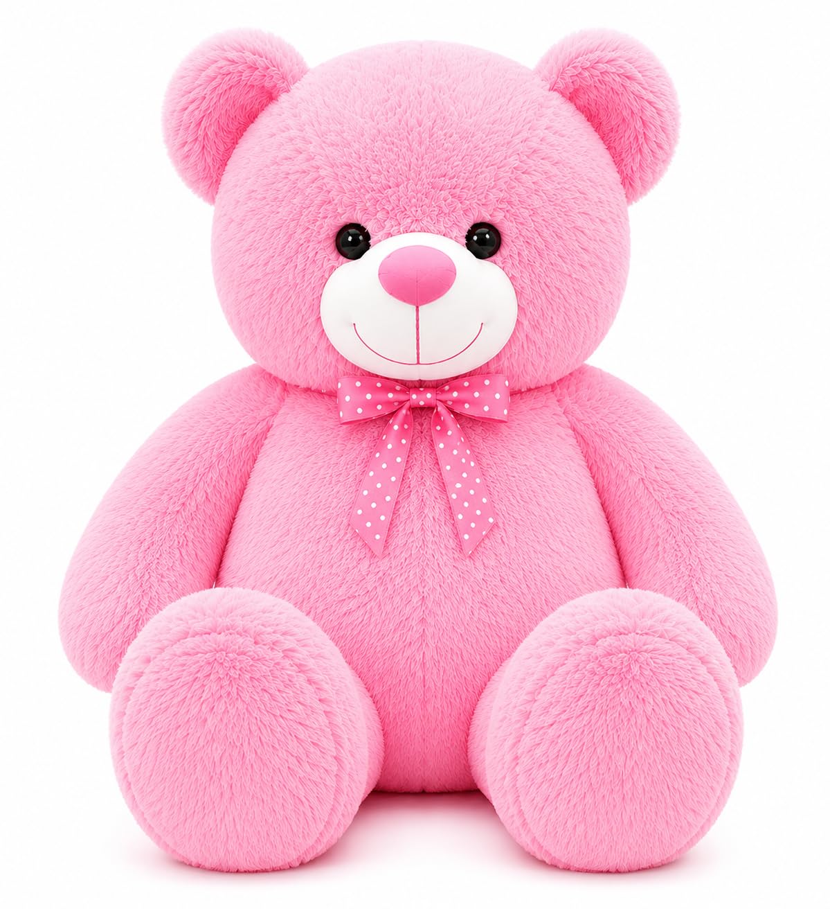 Nitya Soft Toys 5 FT Pink Teddy Bear Soft Plush Stuffed Toy for Kids, Girls & Girlfriend | Ultra Soft Cuddly Hugging Bear | Birthday, Anniversary & Valentine's Gift-image-16