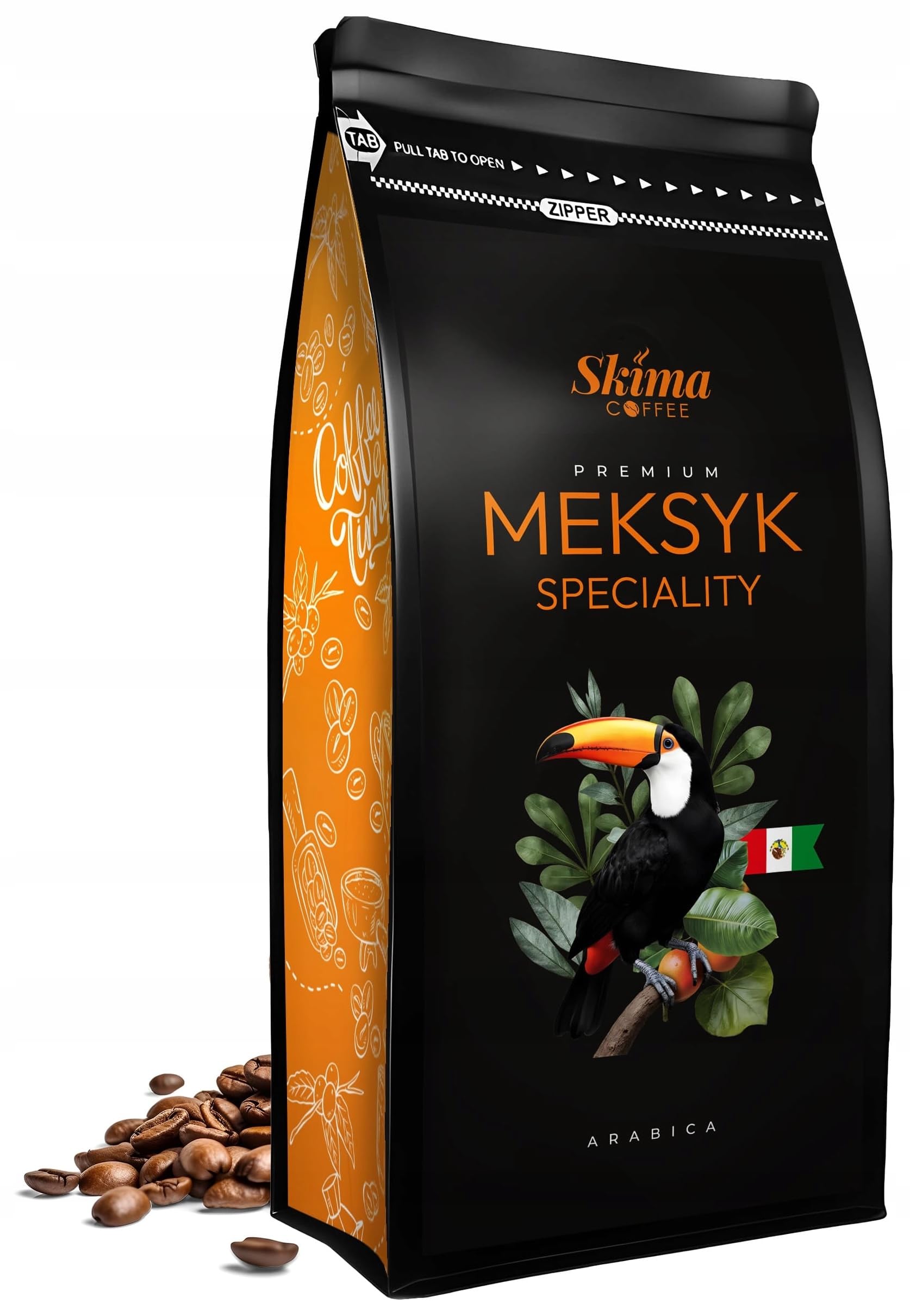 Kawa ziarnista 1kg x3 BRAZYLIA/KOSTARYKA/MEKSYK SPECIALITY ARABICA
