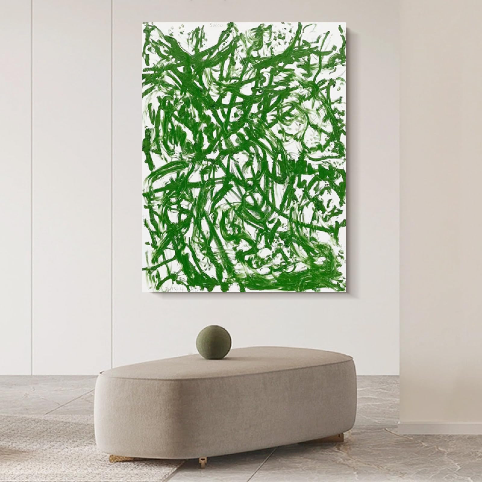 Peintures à l'huile sur toile peintes à la main | Tableau abstrait de décoration murale