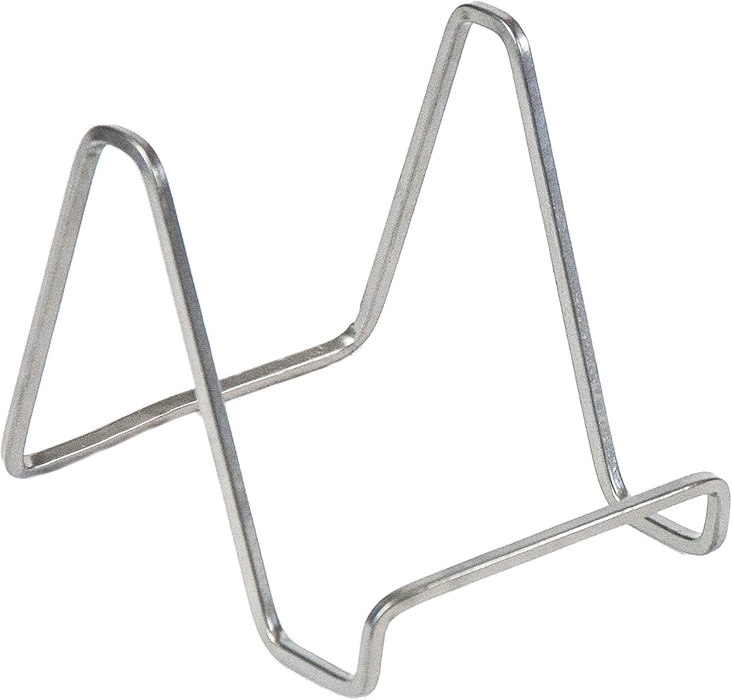 Tripar Square Mini Wire Easel, Silver Plated (3Inch Depth