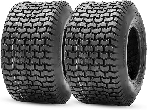 HALBERD 2 neumáticos para cortacésped y jardín de 20 x 10.00 a 8 pulgadas, aptos para césped, 20 x 10-8, gran tracción para tractores de jardín,