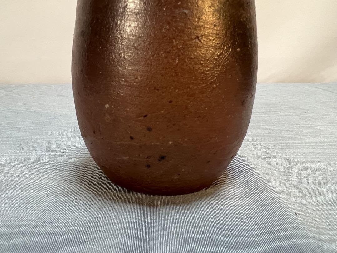 Amazon.co.jp: 備前焼 金重利陶苑 陶弘 徳利 一輪挿し : ホーム＆キッチン