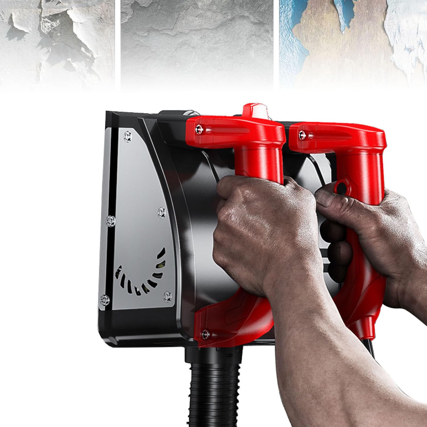 Electric Wall Planer, 1680W Power Handheld Planer, Concrete Shovel Machine Electric Wall Planing Machine, for Wallpaper Paint Putty, with 26 Blades, 1-4MM Depth Adjustable