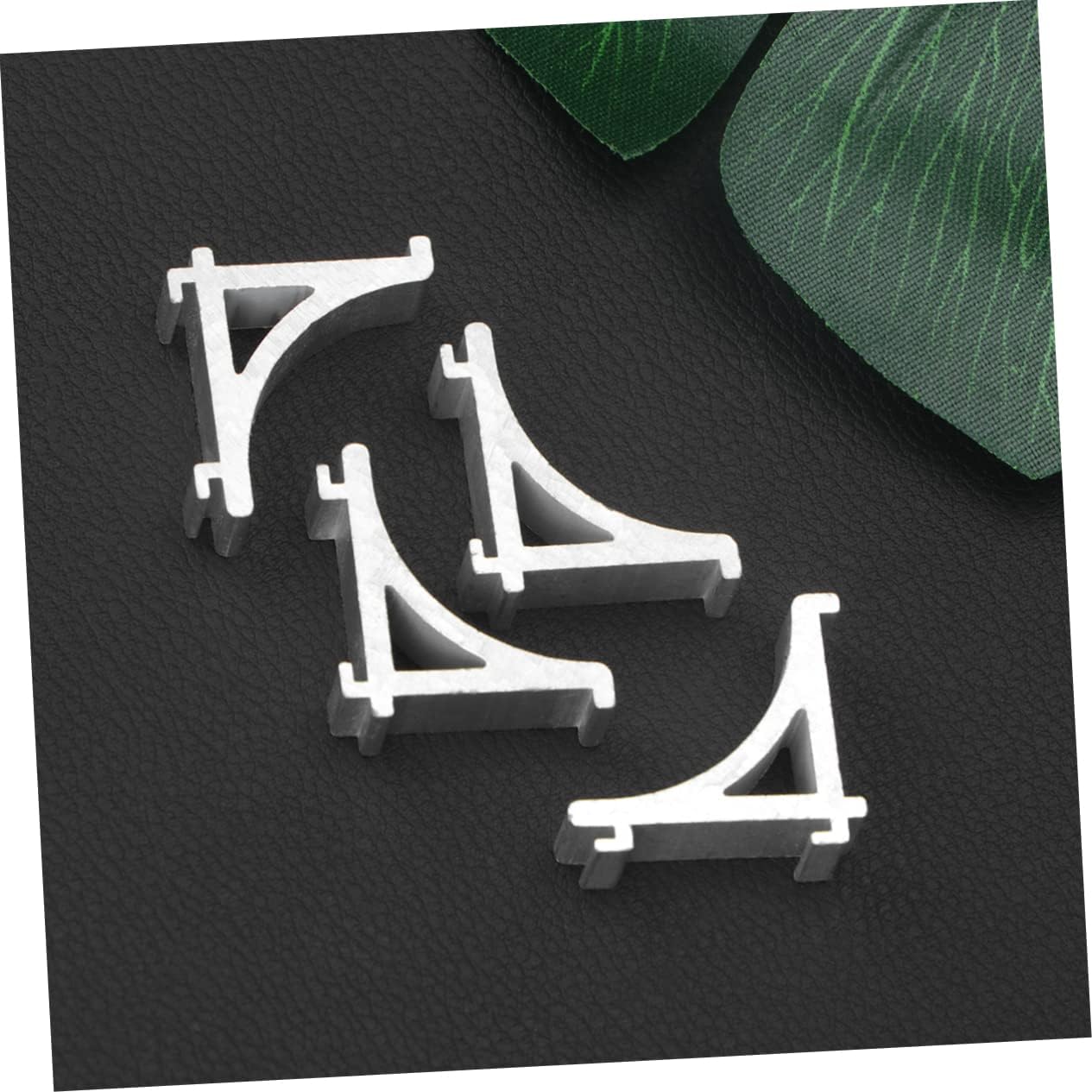 8Pcs Refrigerator Shelf Clips Aluminium Cooler Support Hooks for Freezer Organization Easy Install Refrigerator Accessories for Home and Commercial Use image 2