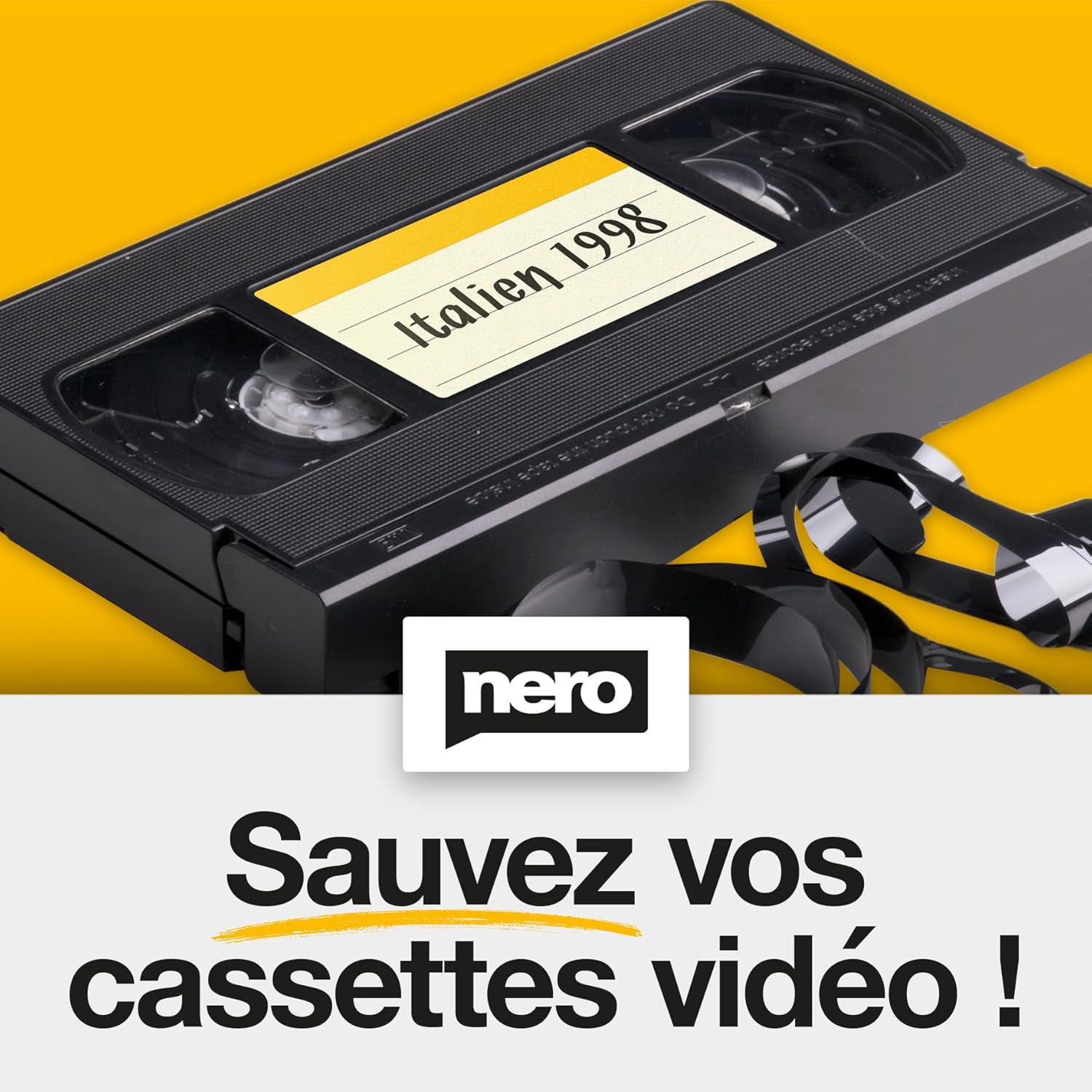 NERO Récupérer une cassette vidéo très simple, sans connaissances