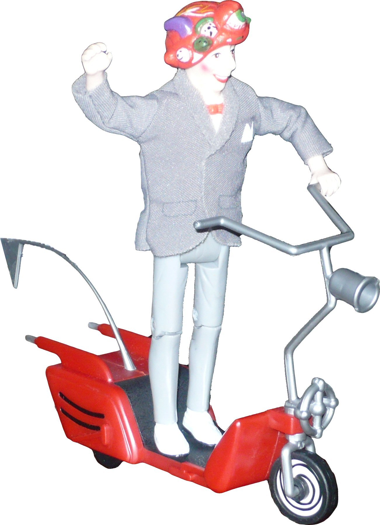Pee-wee Herman フィギュアとスクーターセット　激レア　ヴィンテージ Pee-wee Herman フィギュアとスクーターセット 激レア ヴィンテージ