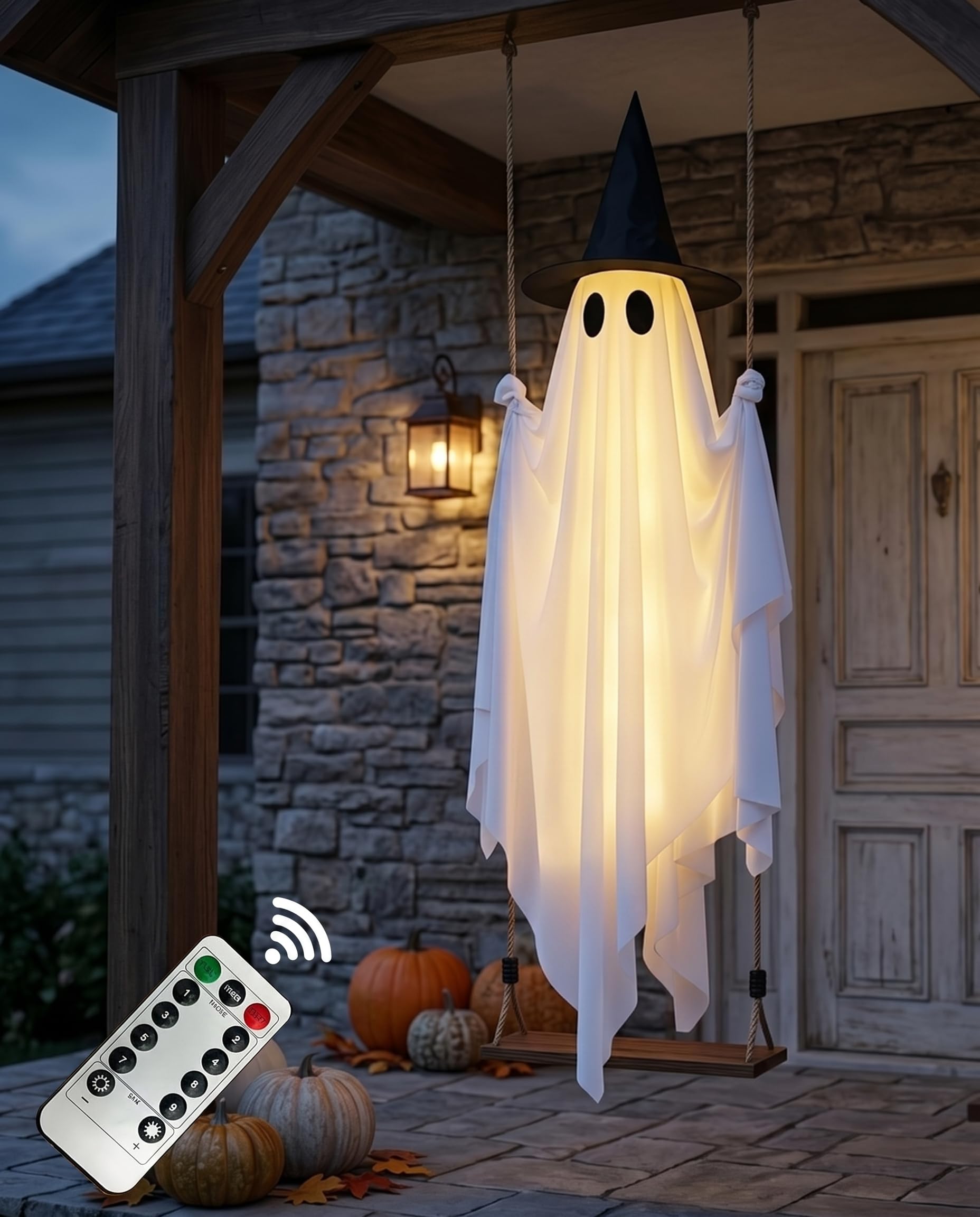 CYSKXYI Halloween Swinging Ghost