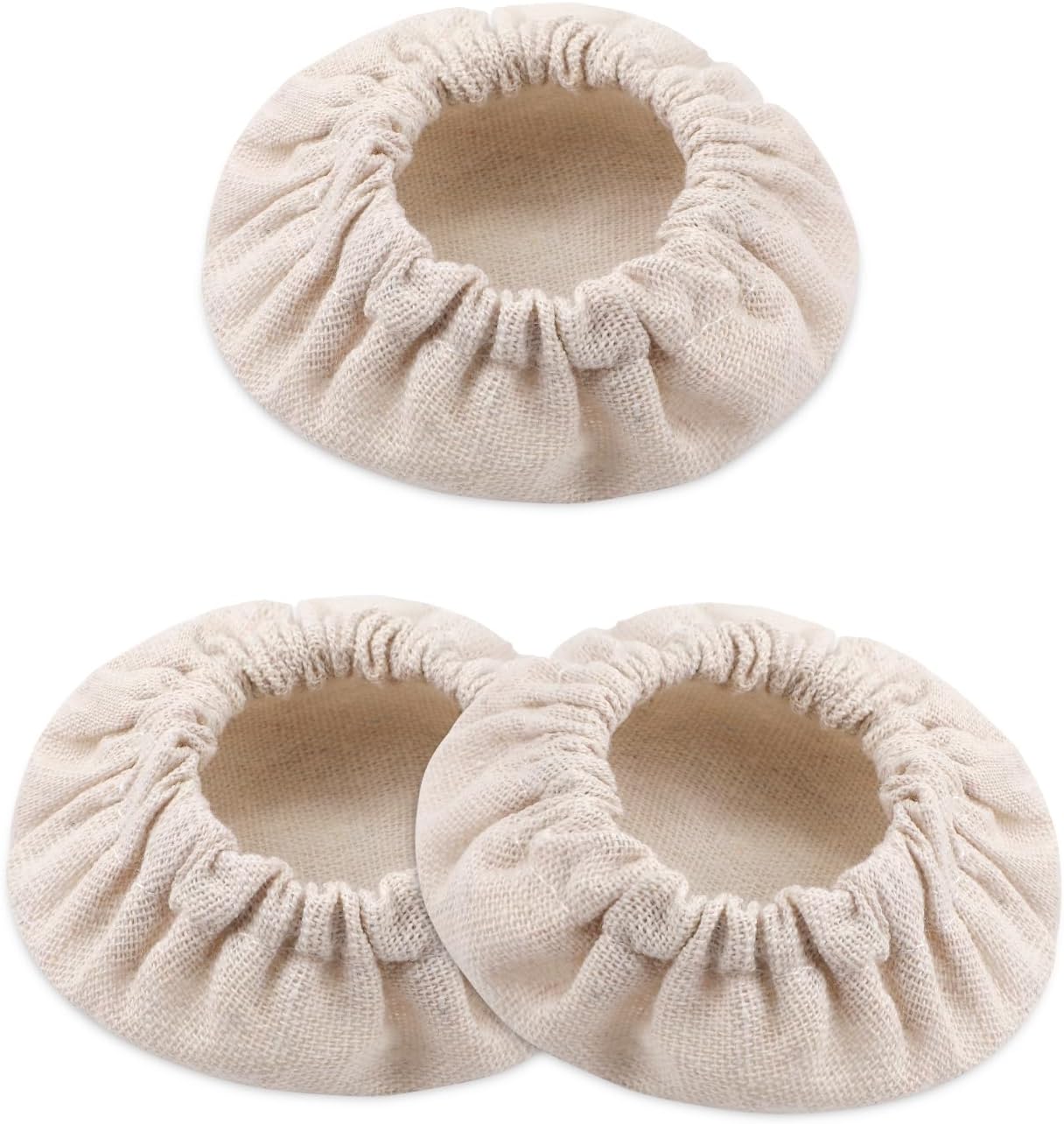 3pcs Cloth Covers for Sourdough Starter Jar, Unbleached