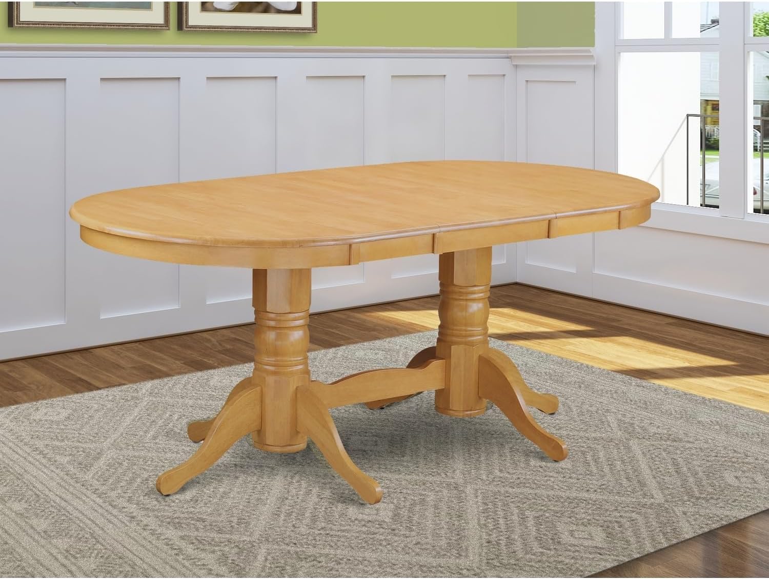 HomeStock Artisanal Abode Rectangular Round Corner Dining