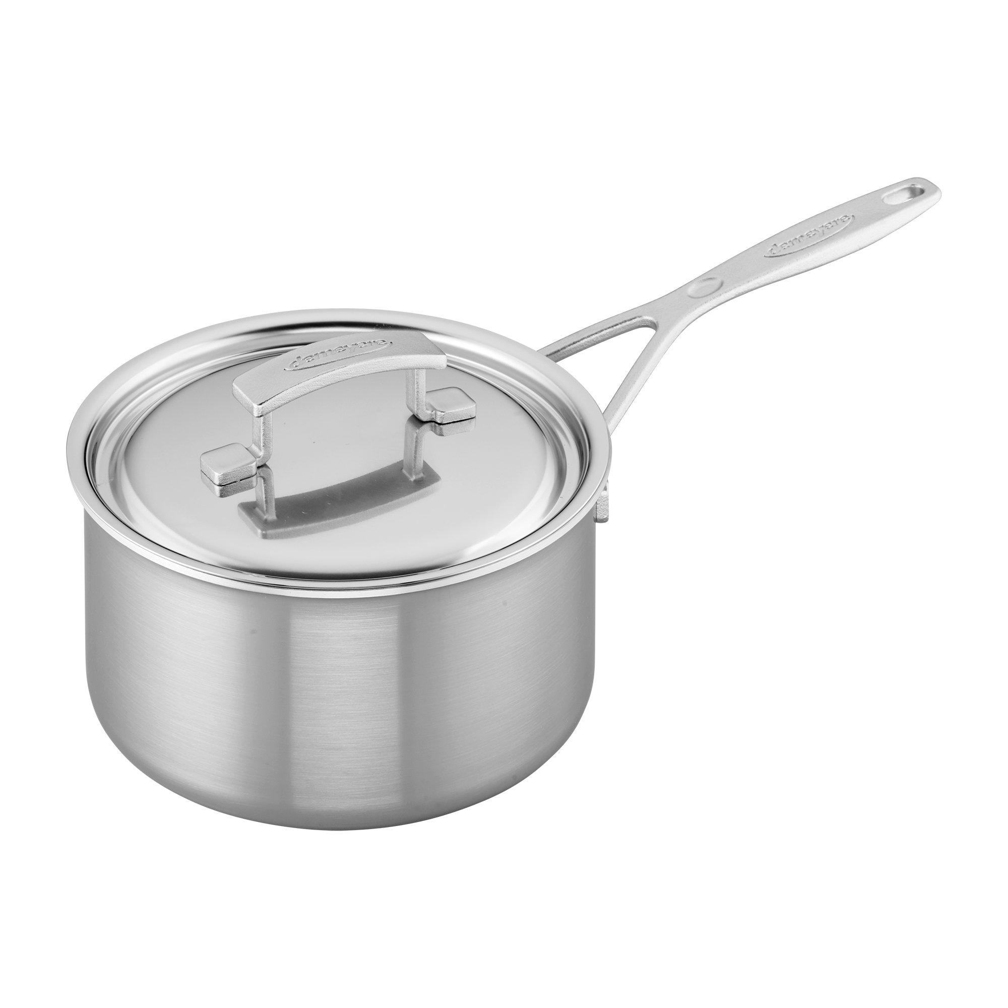 Industry 5-Ply 3-qt Stainless Steel Saucepan