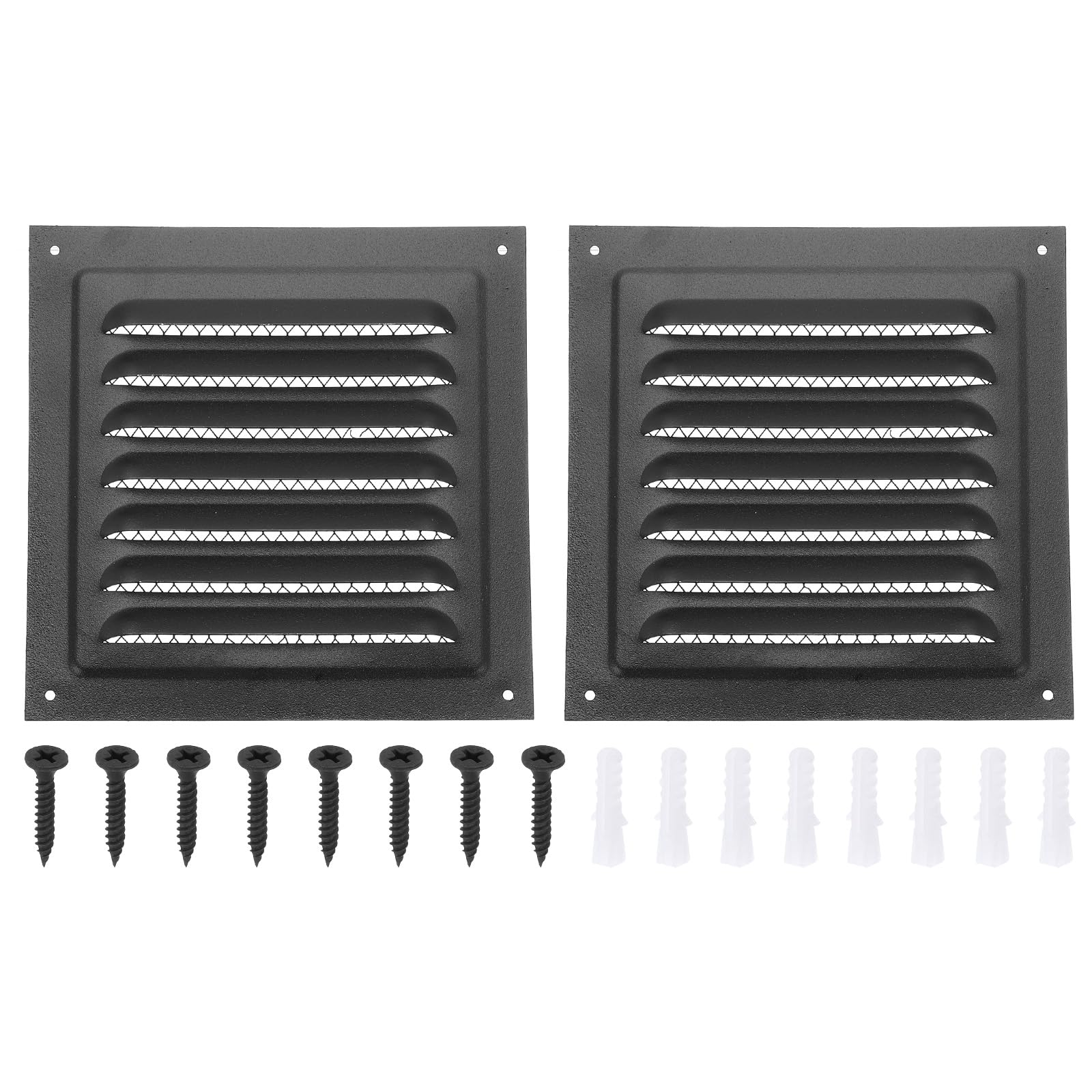 PATIKIL 6"x6" Stainless Steel Gable Vent
