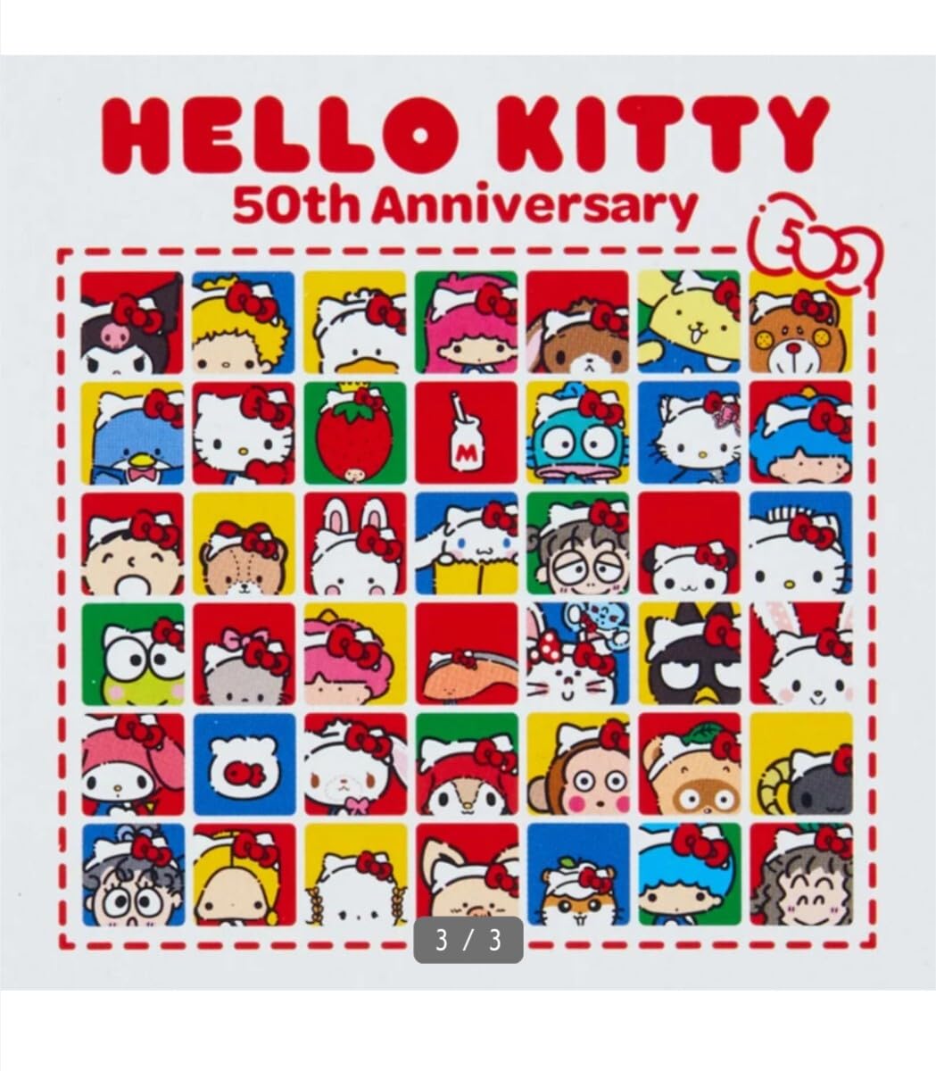 Amazon.co.jp: キティ50周年 キャラクターズ メモ HELLO みんな