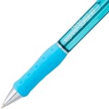 Pentel RSVP Super RT Ballpoint Pen, (0.7mm) Fine Line, Sky Blue Ink (BX477-S) – view 4