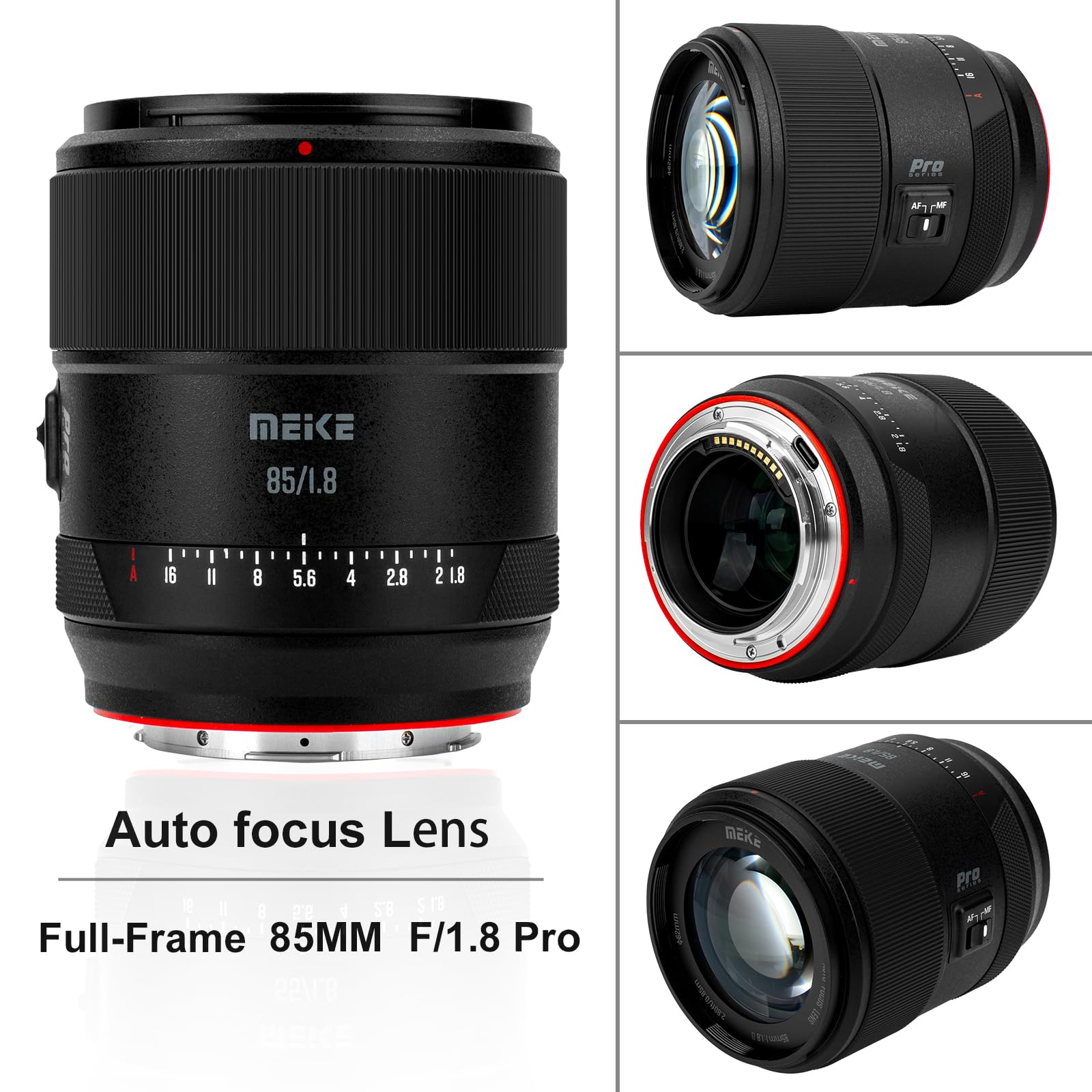 Meike 85mm F1.8 Pro LUMIX Lマウント Amazon.com : Meike 85mm f1.8 Pro Full Frame STM Medium Telephoto