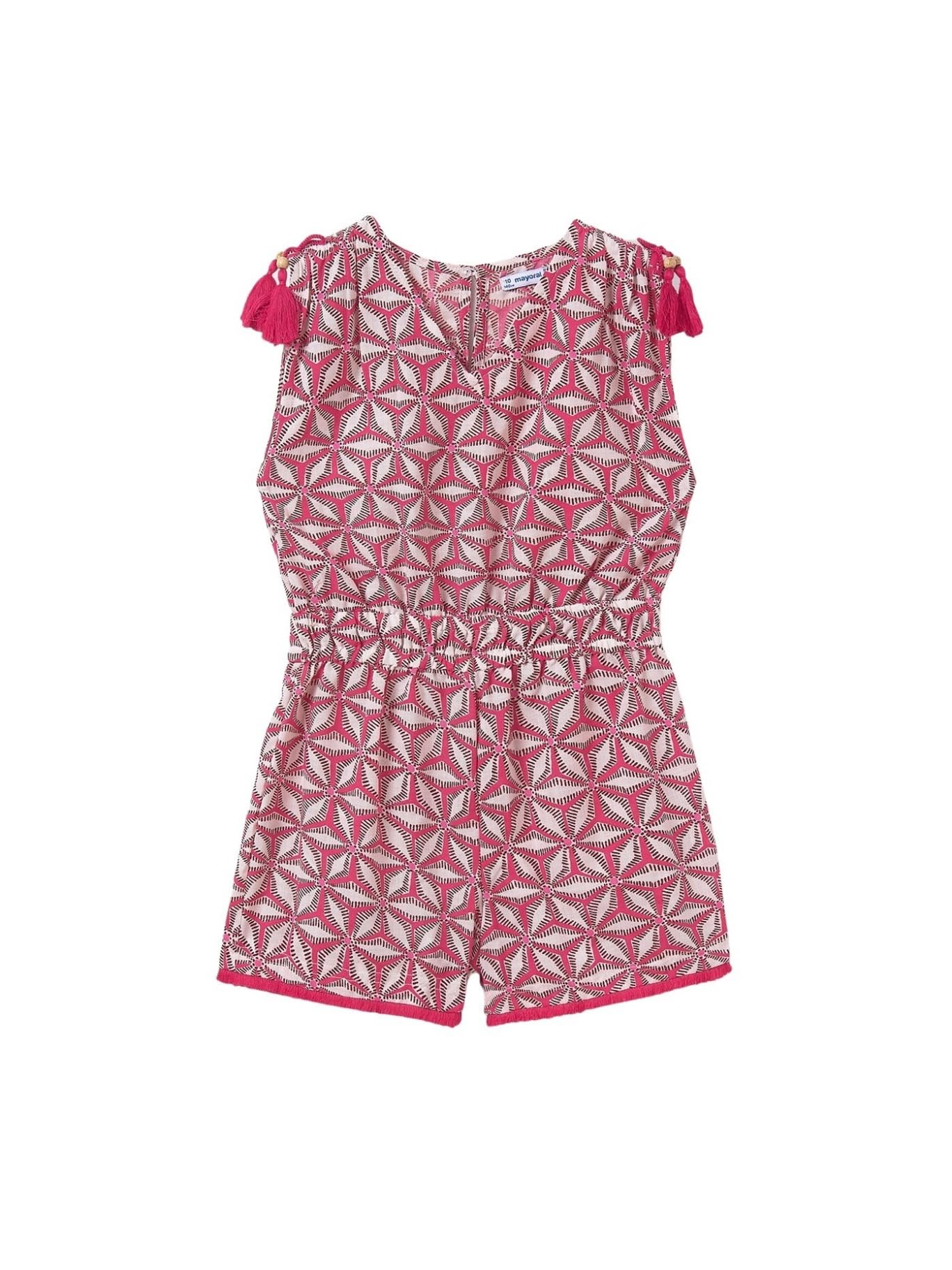 Mayoral Mono Corto Estampado para niña