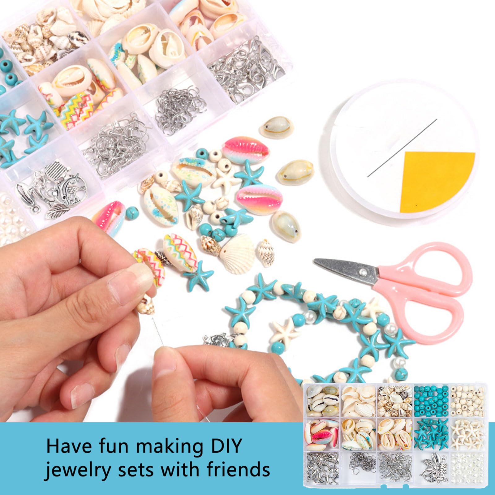 NUOBESTY Perlenarmband Strickmaschine - DIY Webwerkzeug Für Schmuck Aus Holz