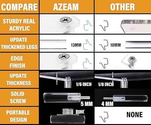 Miniatura 6 de Estante de exhibición de acrílico elevador, 3 niveles para figuras Amiibo Funko POP, soporte de exhibición grande para exhibición, cupcakes,