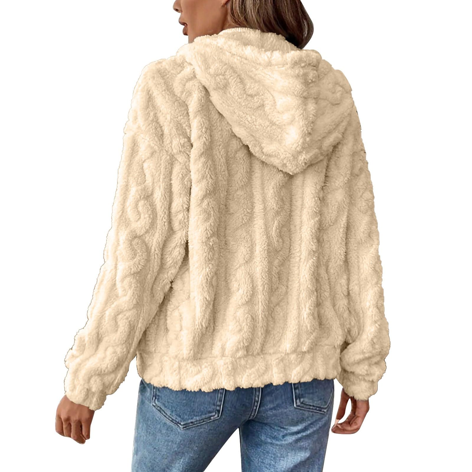 Chaqueta reversible de forro polar con capucha y cremallera frontal, ideal para el invierno. Prenda exterior suave y cálida. Abrigo tipo pullover con cremallera completa.