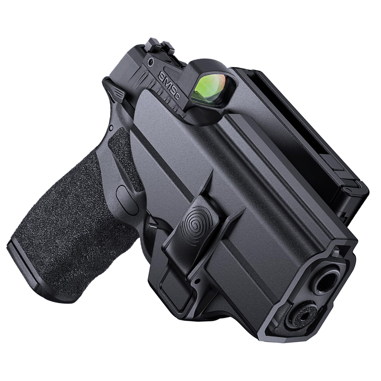 OWB Springfield Hellcat Micro Holster?Not Fit Hellcat Pro?,9mm Springfield Hellcat Holster with Optic,Hellcat OSP/RDP Holster, Right Hand,Adjustable Level ? Retention Belt Holsters