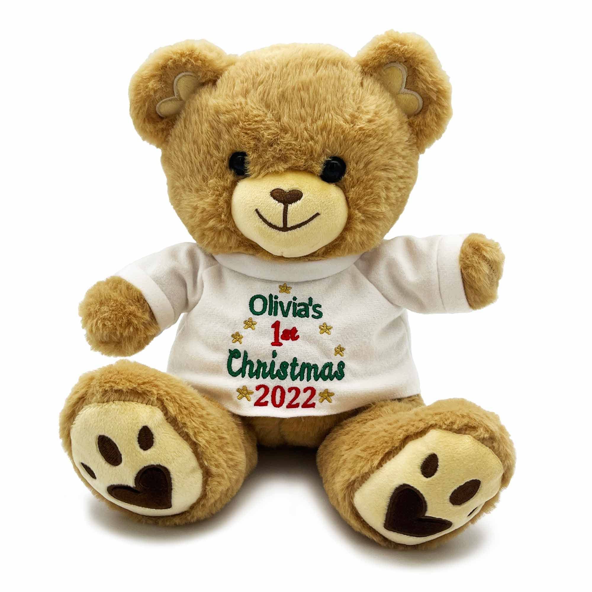 personalized christmas teddy bears