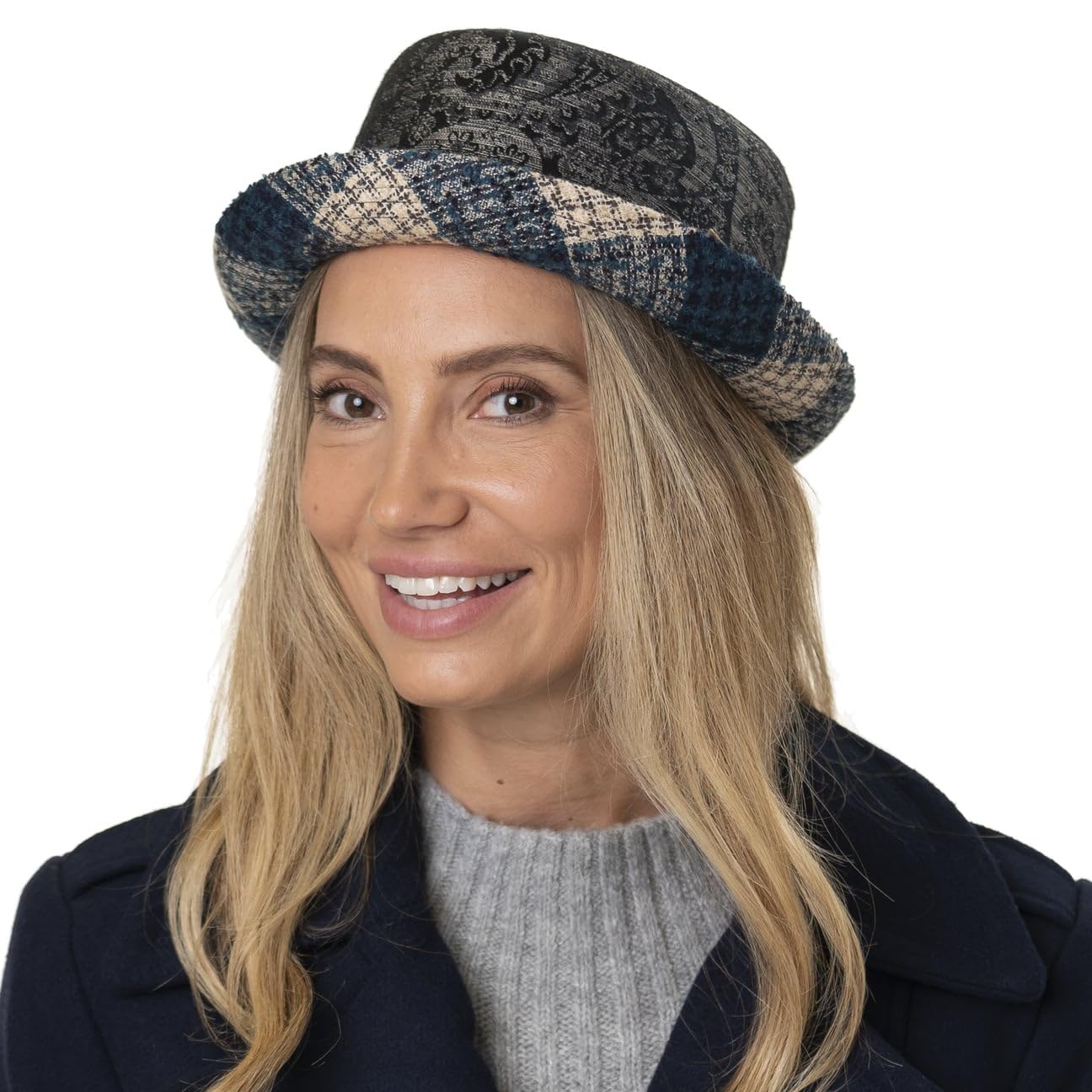Cappello Paisley Pork Pied’Este Uomo - Made in Italy da Musicista con Fodera Autunno/Inverno