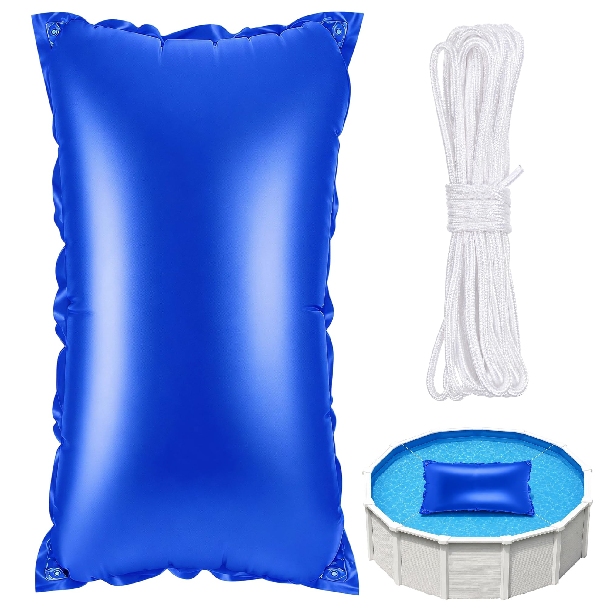 Coussin Piscine Hivernage, Flotteur Piscine Gonflable PVC