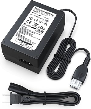 Amazon.com: Cargador de impresora adaptador de CA de 32 V 625 mA para HP  Deskjet; HP OfficeJet J4680; HP PHOTOSMART C7280 de inyección de tinta todo  en uno cable de alimentación (32