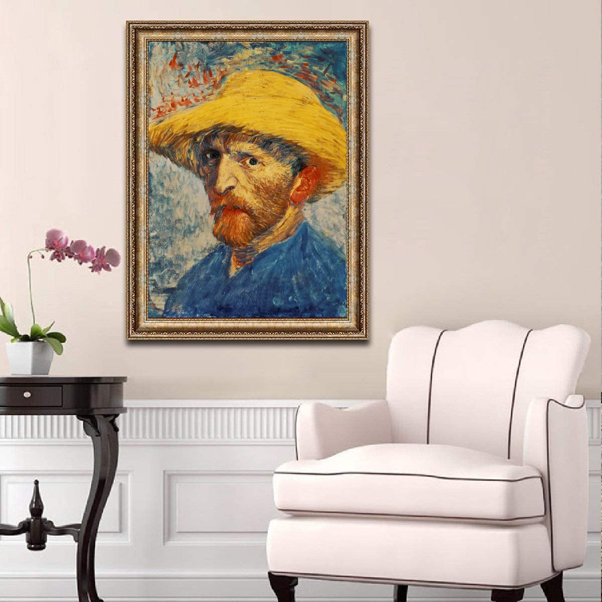 Jigsaw Puzzles for Adults 1000 Piece Vincent Van Gogh Self-Portrait 27.56 x 19.69 Inch Jigsaw Puzzles for Adults Classic Puzzles 1000 Pieces Adult Van Gogh Puzzles - Image 2