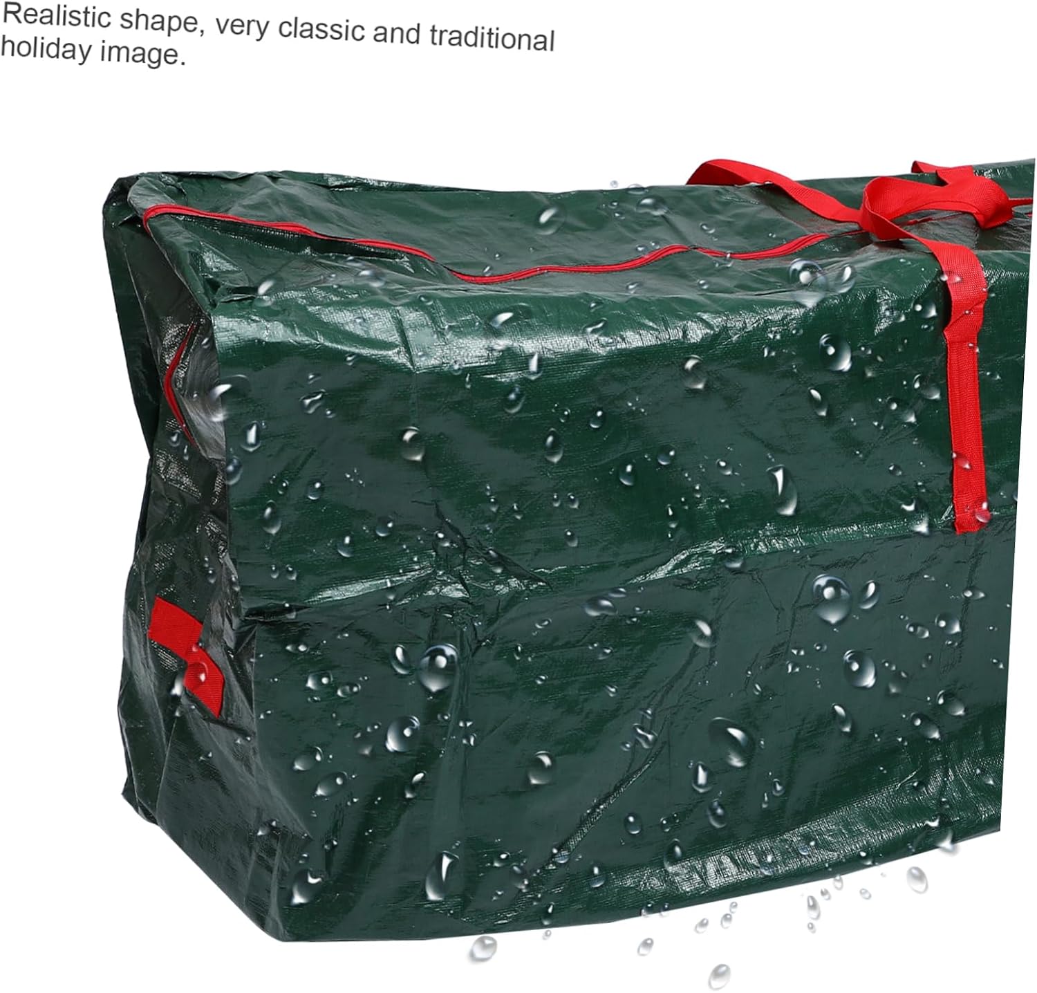 1pc Christmas Tree Storage Bag Heavy Duty Zipper Organizer for Disassembled Trees Protective Pouch Outdoor Use