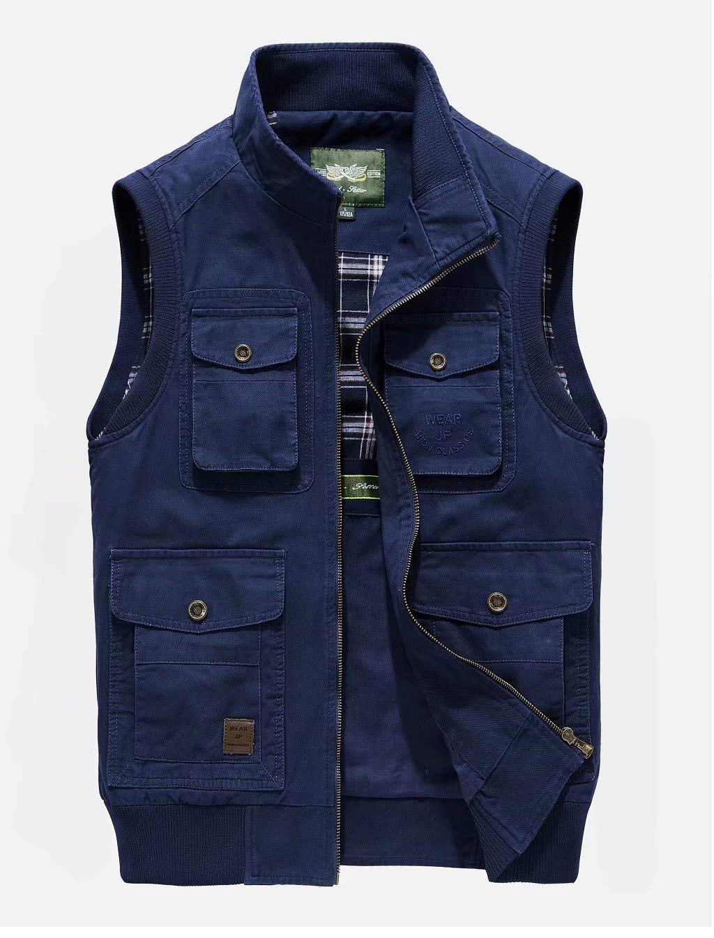 MILASIA Men's Breathable Outdoor Vest [L-6XL]